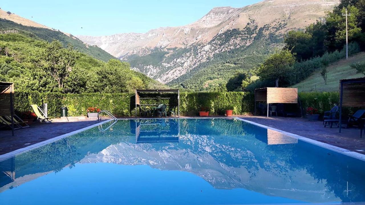 La Baita Di Pilato Montemonaco Exterior photo